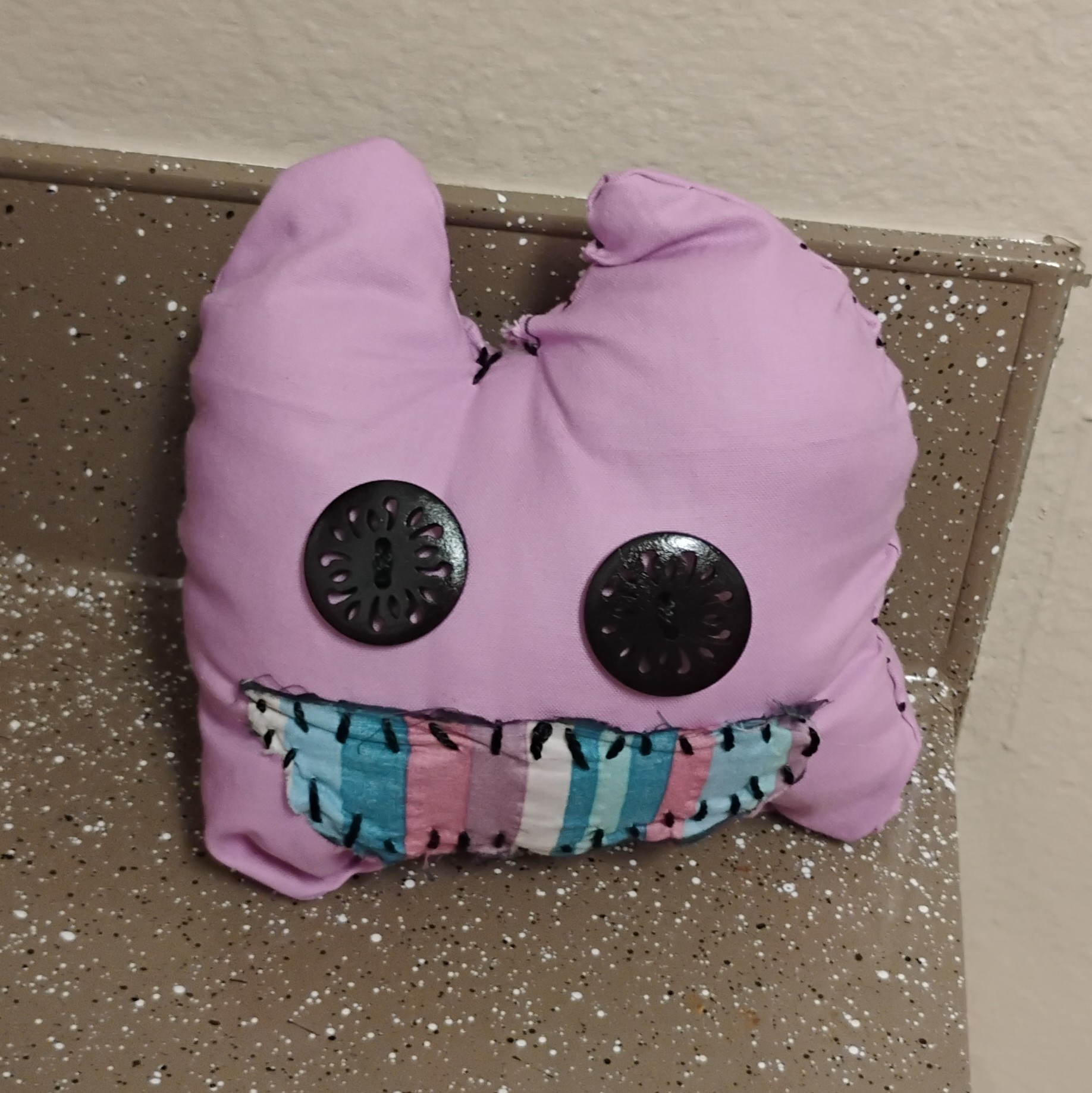 lavender cat plush
